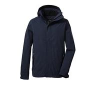 killtec Men's Giacca funzionale/giacca da esterno con cappuccio staccabile con cerniera KOS 87 MN JCKT_XENIOS, dark navy, XL, 39147-000