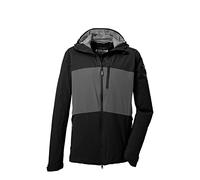 killtec Men's Giacca funzionale/giacca outdoor con cappuccio e ventilazione ascellare KOS 31 MN JCKT, black, XXL, 39227-000