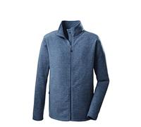 killtec Men's giacca in pile MN FLC JCKT 5, steel-blue, S, 39054-000