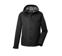 killtec Men's Giacca softshell/giacca outdoor con cappuccio KOS 84 MN SFTSHLL JCKT, black, XXL, 39142-000