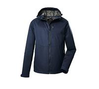 killtec Men's Giacca softshell/giacca outdoor con cappuccio KOS 84 MN SFTSHLL JCKT, dark blue, 3XL, 39142-000