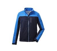 Killtec Men's Giubbotto softshell con collo in piedi, impacchettabile - KOS 30 MN SFTSHLL JCKT, dark navy, S, 38296-000