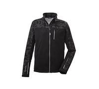 Killtec Men's Giubbotto softshell con collo in piedi, impacchettabile - KOS 31 MN SFTSHLL JCKT, black, S, 38300-000