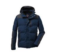 Killtec Men's Giubbotto trapuntato con cappuccio staccabile con zip KOW 152 MN QLTD JCKT, dark petrol, 3XL, 37424-000