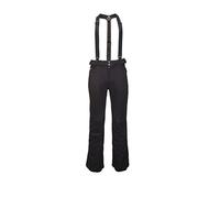 KILLTEC Men's Pantaloni da Sci/Pantaloni Softshell con Protezione Bordi, paraneve e Cinturini Staccabili Thônes MN Ski Sftshll PNTS A, Nero, 4XL, 36415-000