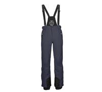 Killtec Pantaloni da sci KSW 100 – Bretelle rimovibili, paraneve, protezione bordi – Blu Notte M