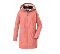 Killtec Parka funzionale da donna, impermeabile, con cappuccio, KOS 35 WMN PRK, pesca chiara, 36, 43936-000