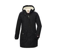 killtec Ragazze Cappotto funzionale con cappuccio/cappotto staccabile, impermeabile KOW 142 GRLS CT, black blue, 164, 39885-000
