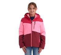 killtec Ragazze Giacca funzionale con cappuccio e paraneve/giacca outdoor impermeabile KOW 170 GRLS JCKT, pink, 164, 40927-000