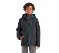 killtec Ragazzi Giacca funzionale con cappuccio/giacca invernale impermeabile KOW 159 BYS JCKT, black blue, 176, 40915-000