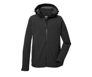 killtec Signore Giacca softshell Herren Softshelljacke, black, S, 41114-000