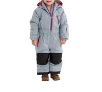 Killtec Tuta da sci da bambina Kw 102 Mns Onpc, pantaloni da neve con cappuccio, blu acciaio chiaro, 92 EU