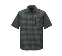 killtec Uomo Camicia Funzionale/Camicia a Maniche Corte/Camicia Outdoor Kos 44 MN Wvn Shrt, Dunkelgrün, XL, 42790-000