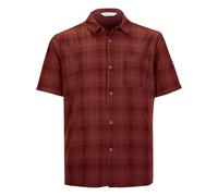 killtec Uomo Camicia Funzionale Kos 98 MN Wvn Shrt, Ziegelrot, S, 38009-000