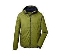 killtec Uomo Giacca funzionale con cappuccio, giacca outdoor ripiegabile KOS 258 MN JCKT, pistachio, M, 41366-000