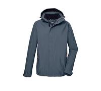 killtec Uomo Giacca funzionale/giacca outdoor con cappuccio con zip KOS 87 MN JCKT_XENIOS, deep water, 3XL, 43281-000
