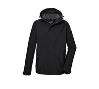 killtec Uomo Giacca funzionale/giacca outdoor impermeabile con cappuccio senza zip, taglia corta KOS 183 KG MN JCKT, schwarz, 28, 42921-000