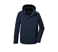 killtec Uomo Giacca funzionale/giubbotto da esterno con cappuccio senza zip KOW 4 MN JCKT, dunkelblau, L, 41843-000