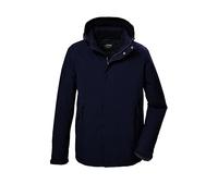 killtec Uomo Giacca funzionale/giubbotto da esterno con cappuccio senza zip KOW 4 MN JCKT, dunkelnavy, S, 41843-000