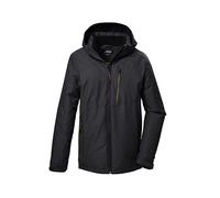 Killtec Uomo Giacca funzionale/giubbotto da esterno con cappuccio senza zip KOW 7 MN JCKT, dunkelanthra, 4XL, 41845-000