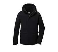 killtec Uomo Giacca funzionale/giubbotto da esterno con cappuccio senza zip KOW 81 MN JCKT, schwarz, L, 41846-000