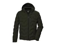 killtec Uomo Giacca trapuntata con cappuccio/giubbotto idrorepellente KOW 60 MN QLTD JCKT, dark moss, M, 41834-000