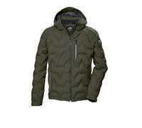 killtec Uomo Giacca trapuntata con cappuccio/giubbotto idrorepellente KOW 60 MN QLTD JCKT, dunkeloliv, 3XL, 41834-000