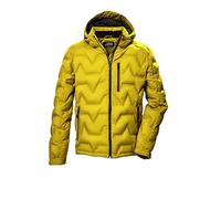 killtec Uomo Giacca trapuntata con cappuccio/giubbotto idrorepellente KOW 60 MN QLTD JCKT, gebranntes gelb, XL, 41834-000