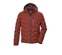 killtec Uomo Giacca trapuntata con cappuccio/giubbotto idrorepellente KOW 60 MN QLTD JCKT, ziegelrot, S, 41834-000