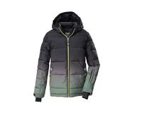 killtec Uomo Giacca trapuntata/Giacca invernale con cappuccio e paraneve KSW 252 MN QLTD JCKT, oliv, L, 43822-000