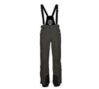 killtec Uomo Pantaloni da Sci/Funzionali con Bretelle Staccabili, paraspigoli e Protezione antineve KSW 100 ENOSH MN Ski PNTS, dunkeloliv, XXL, 43431-000