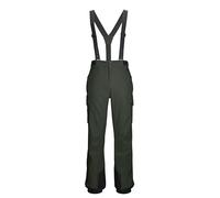 Killtec Uomo Pantaloni da Sci/Funzionali con Bretelle Staccabili, Protezione Bordi, paraneve e Ventilazione delle Gambe KSW 83 MN Ski PNTS, dunkeloliv, XL, 43444-000