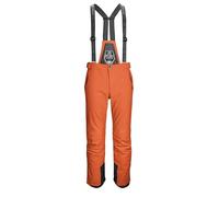 killtec Uomo Pantaloni da Sci/Pantaloni con Pettorina da Sci con Zip e Protezione dei Bordi Larok, gebranntes Orange, L, 35244-000