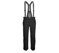 killtec Uomo Pantaloni da Sci/Pantaloni con Pettorina da Sci con Zip e Protezione dei Bordi Larok, Schwarz, L, 35244-000