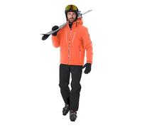Killtec Uomo Pantaloni da Sci/Pantaloni Funzionali con Bretelle Staccabili, Protezione Bordi, paraneve e Ventilazione delle Gambe KSW 82 MN Ski PNTS, Schwarz, 3XL, 43443-000