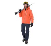 Killtec Uomo Pantaloni da Sci/Pantaloni Funzionali con Bretelle Staccabili, Protezione Bordi, paraneve e Ventilazione delle Gambe KSW 82 MN Ski PNTS, NachtBlau, S, 43443-000