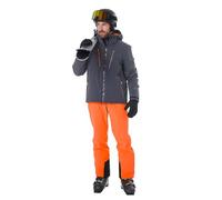killtec Uomo Pantaloni da Sci/Pantaloni Funzionali con Bretelle Staccabili, Protezione Bordi, paraneve e Ventilazione delle Gambe KSW 82 MN Ski PNTS, dunkelorange, M, 43443-000