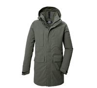 killtec Uomo Parka funzionale con cappuccio senza zip KOW 80 MN PRK, oliv, XL, 41848-000