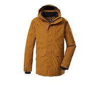 killtec Uomo Parka outdoor/parka funzionale con cappuccio senza zip KOW 85 MN PRK, cognac, L, 43331-000