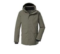 killtec Uomo Parka outdoor/parka funzionale con cappuccio senza zip KOW 85 MN PRK, oliv, XXL, 43331-000