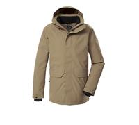 killtec Uomo Parka outdoor/parka funzionale con cappuccio senza zip KOW 85 MN PRK, taupe, XXL, 43331-000