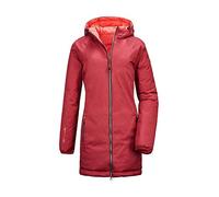Killtec Wmn Prk F - Parka da donna double-face con cappuccio, Donna, 35625-000, rosso scuro, 40