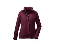 Killtec Women's Giacca funzionale con cappuccio arrotolabile, impacchettabile - KOS 25 WMN JCKT, dark rose, 48, 38287-000