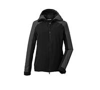 Killtec Women's Giacca funzionale/giacca outdoor con cappuccio e ventilazione ascellare KOS 30 WMN JCKT, black, 40, 39226-000