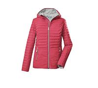 killtec Women's Giacca trapuntata con cappuccio/giacca in effetto piumino KOS 117 WMN QLTD JCKT, coral pink, 42, 37928-000