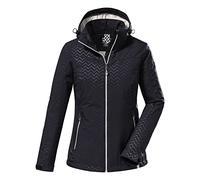 Killtec Women's Giubbotto softshell con cappuccio staccabile con zip - KOS 176 WMN SFTSHLL JCKT, dark navy, 38, 38390-000