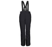 KILLTEC Women's Pantaloni da Sci/Pantaloni Funzionali con Cinturini Staccabili, Protezione Bordi e paraneve KSW 288 Wmn Ski PNTS, Nero, 25, 37800-000
