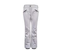 KILLTEC Women's Pantaloni da Sci/Pantaloni Softshell con paraneve Thônes Wmn Ski Sftshll PNTS A, Bianco, 50, 36410-000