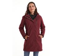 Killtec womens Parka funzionale con cappuccio staccabile con zip - KOW 165 WMN PRK, chiaretto, 42, 37726-000c, rosso vivo