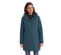 Killtec womens Parka funzionale con cappuccio staccabile con zip - KOW 165 WMN PRK, petrolio, 44, 37726-000